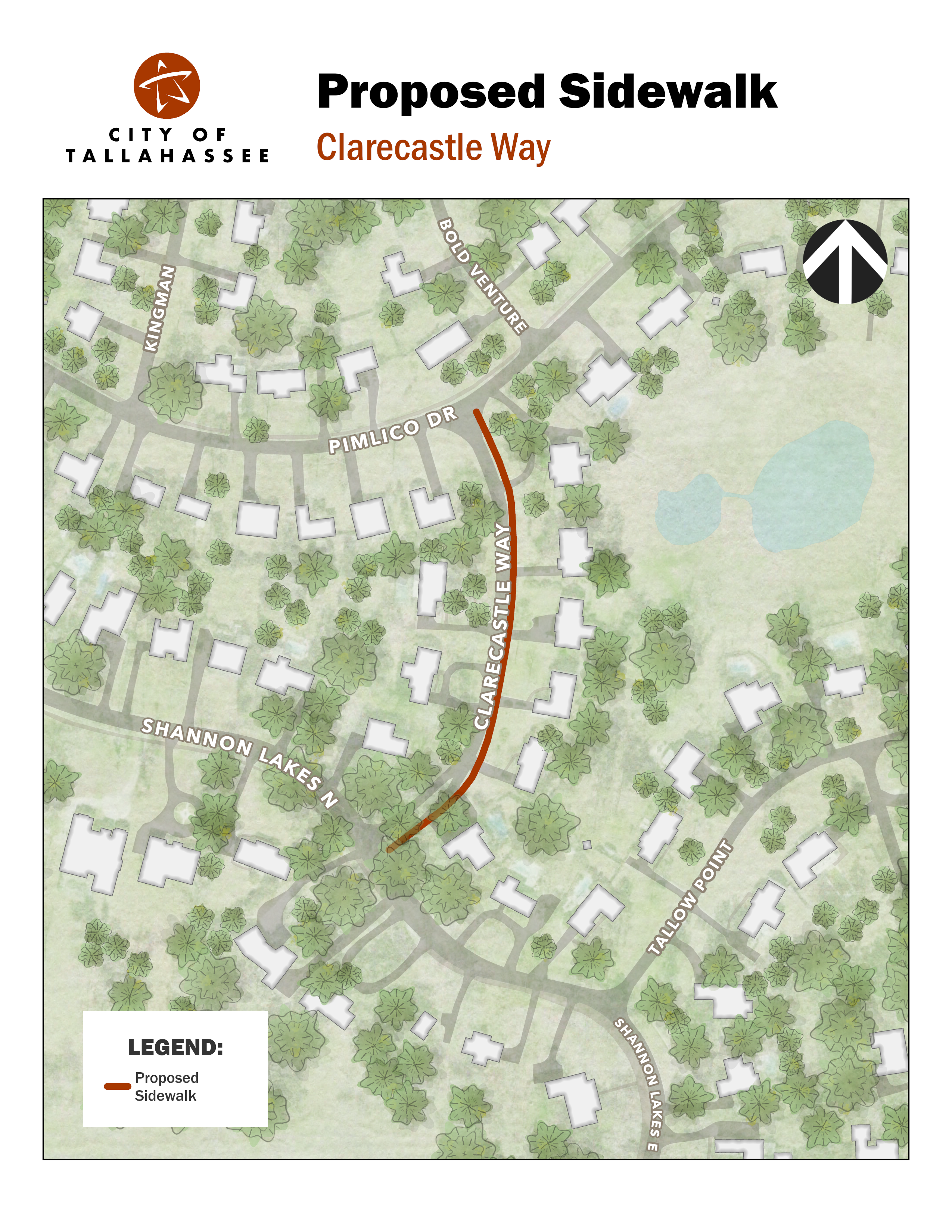 a map of the project area